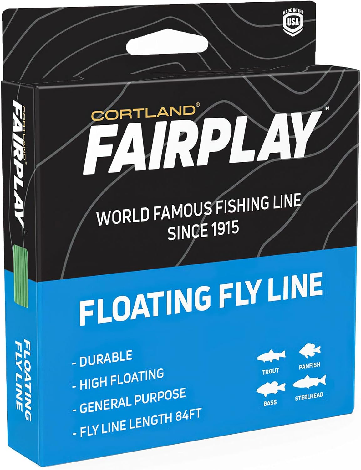 Cortland Fairplay Floating Assorted 84 FT WF5F 326026