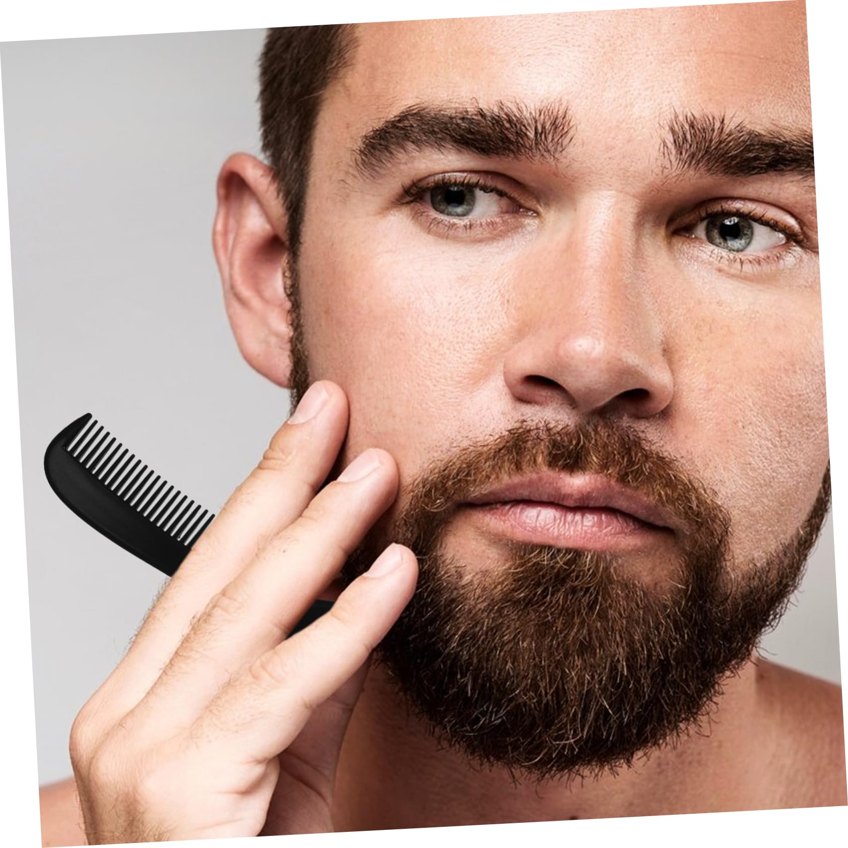 minkissy 50 Pz pettine per barba pettine compatto pettini per da uomo multiuso pettini per barba per da donna per uomo da plastica