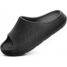 BULLIANT Pillow Slide Sandals For Women and Men-High Density Cushioned Shower Slippers Massage Sandals-Nonslip