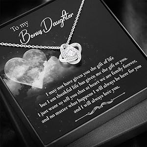 Gifts Step Daughter Jewelry Mom Gift Bonus Daughter Gift From