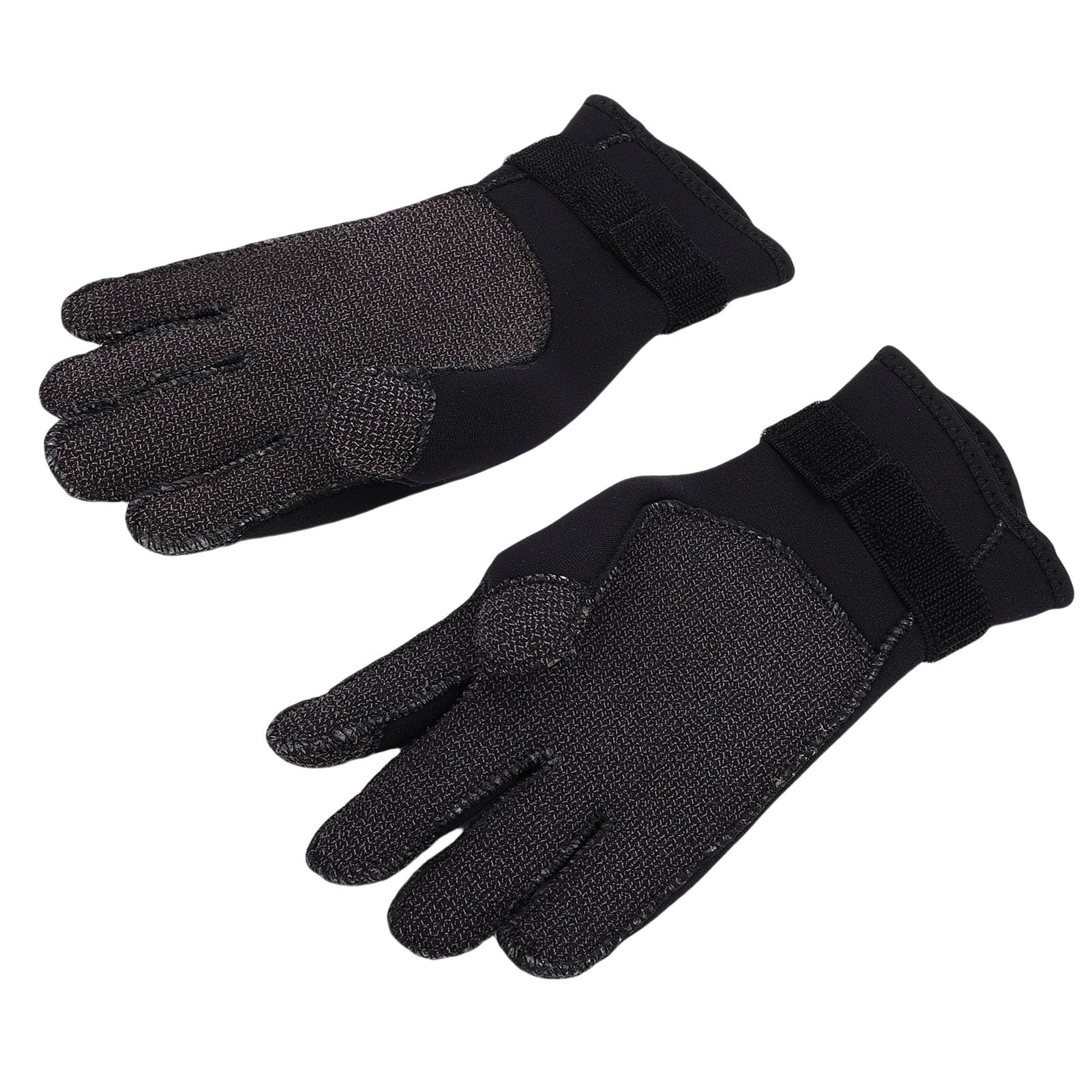 1 Paio di Guanti da Immersione in Neoprene da 5 Mm Guanti da Immersione Termici Antiabrasione e Resistenti Al taglio. Vestibilità Comoda (L)