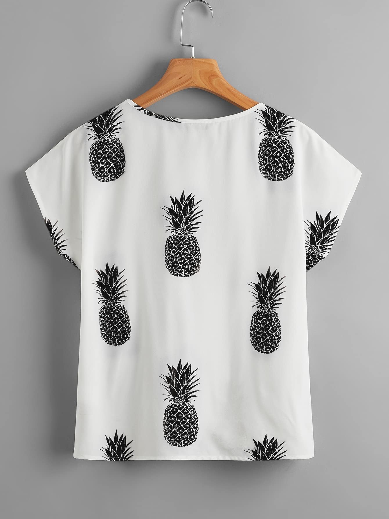 T-shirt à manche courte blanc XS aux finitions soignées et durables