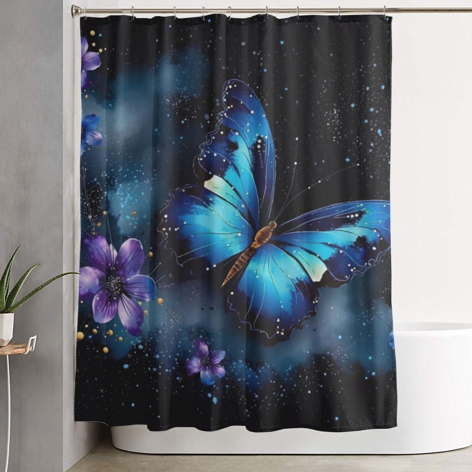 Rideau de douche style ferme pour salle de bain rustique et chaleureuse
