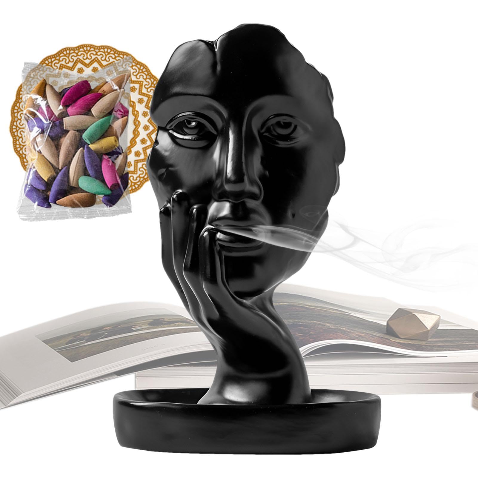 Brûle-encens statue pensée céramique haut de gamme de chez Teksome