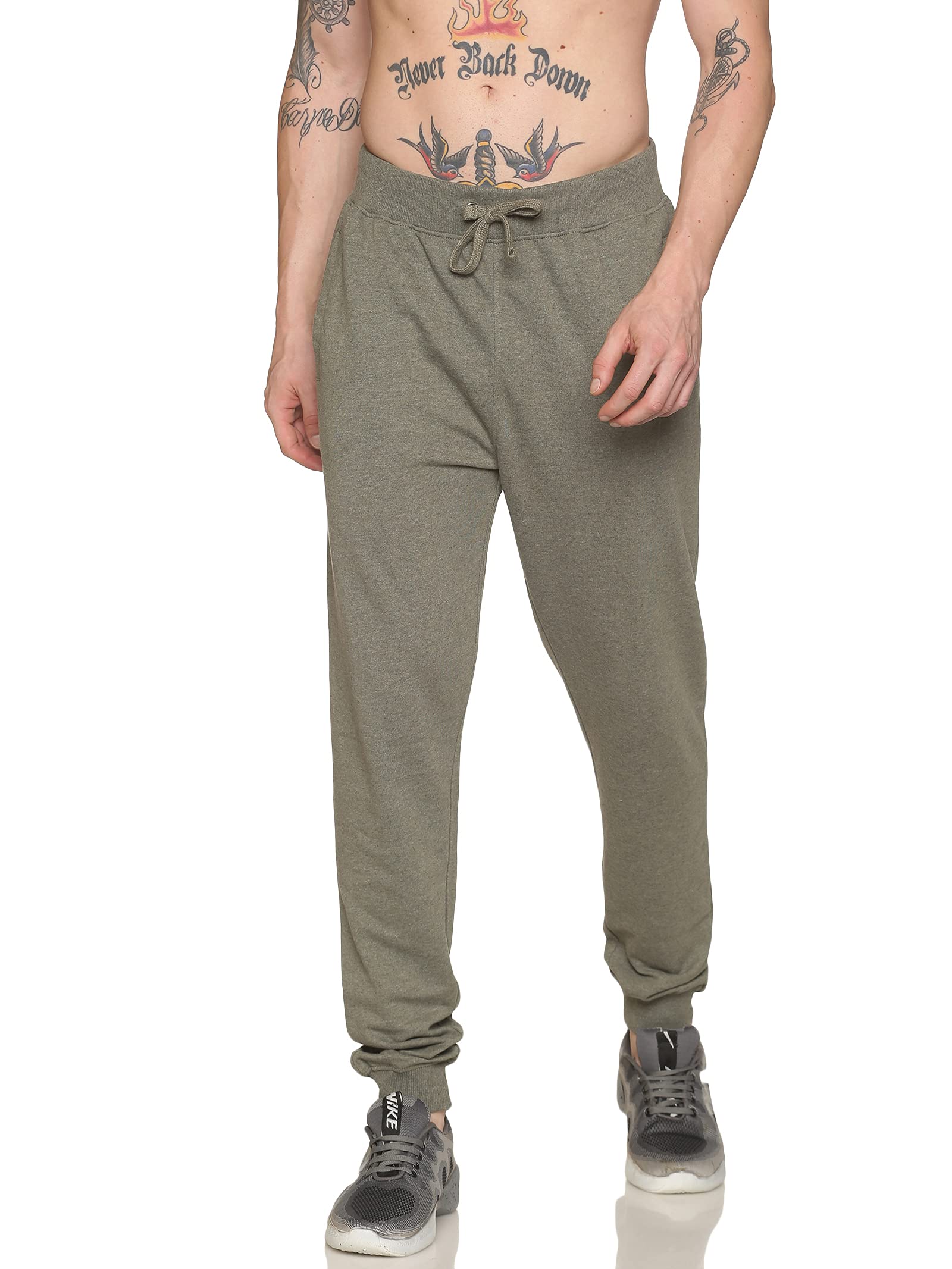 Blue Tyga Mens Joggers Blue BLUE TYGA Men Travel Joggers With Aerotrek