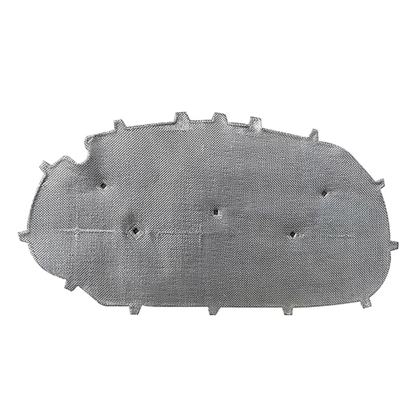 Protection Compatible with for Golf 6 for Golf 6 for GTI Aluminum Foil Engine Soundproof Cotton Reduce Noise Sound Insulation Pad