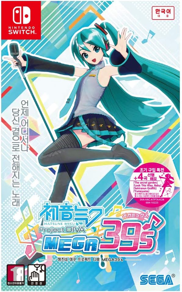Project DIVA Mega Mix Korean Edition for Nintendo Switch