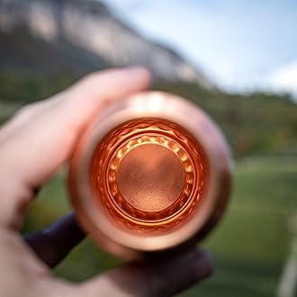 Copper Water Bottle - 16oz Hammered Vintage Modern Design - An Ayurvedic Pure Copper Vessel For Drinking - Drink More Water, Lower Your Sugar Intake And Enjoy The Health Benefits Immediately
