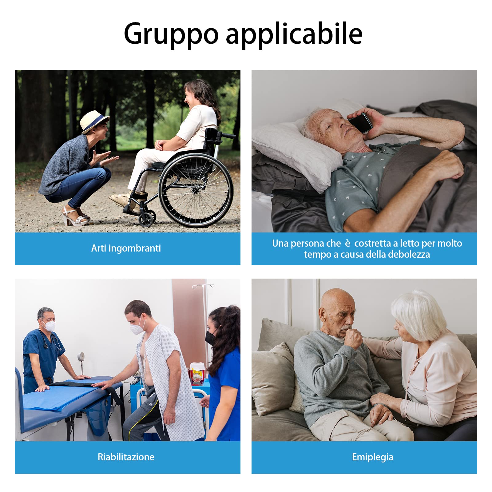 Cinghia di trasferimento per scivolo per scale a imbracatura per sollevamento paziente per tutto il corpo, sedia per evacuazione di emergenza con imbracatura per toilette media su e giù, per anziani c