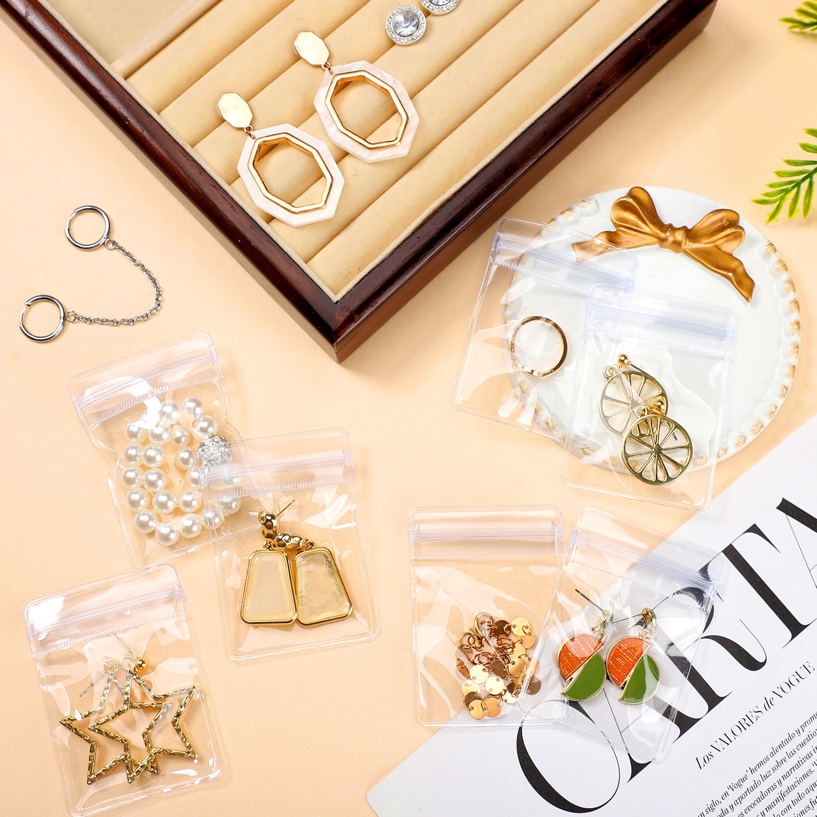 Bolsas Para Joyeria Paquete De 150 Bolsas De Joyería De PVC