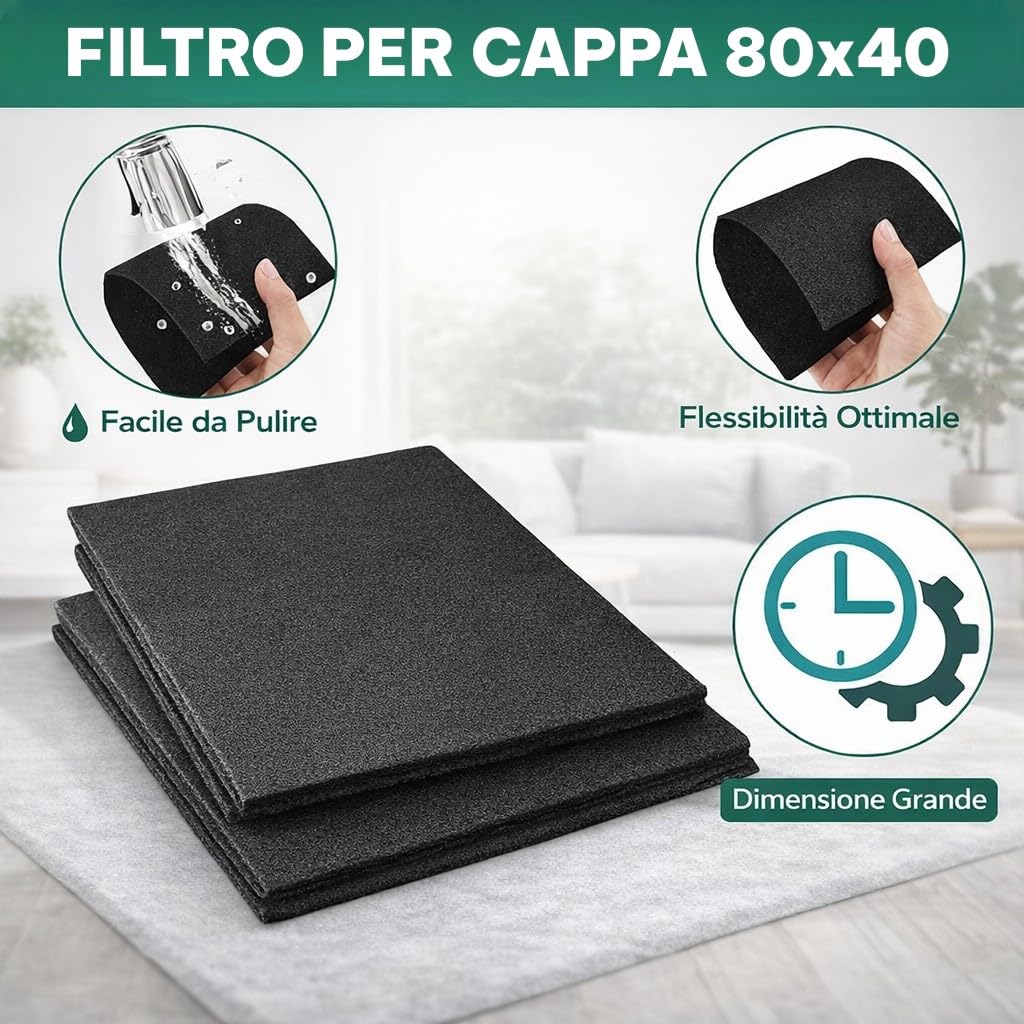 Today - Filtro Universale ai Carboni Attivi per Cappe da | WhichOne