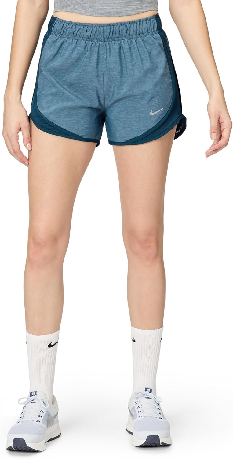 Nike Women's Tempo Dri-fit Mid-Rise Brief-Lined Running Shorts