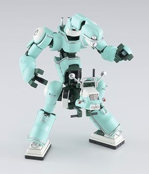 Hasegawa Creator Works Series CW21 Mechatro Tube No. 1 No. 01 Usumidori & Midori Set of 2 1/35 Scale Color-Coded Plastic Model