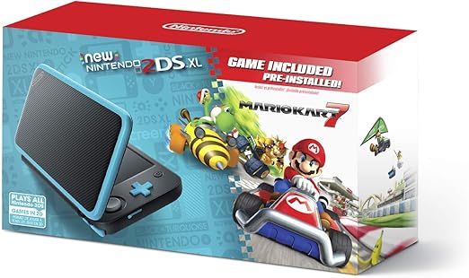 New Nintendo 2ds Xl Black Turquoise With Mario Kart 7 Pre Installed Nintendo 2ds Nintendo 3ds Nintendo 3ds Video Games Amazon Ca
