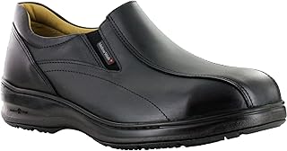Mellow Walk Patrick2.0 Mens Black Leather Uptowner Slip-On Shoes 7 2E
