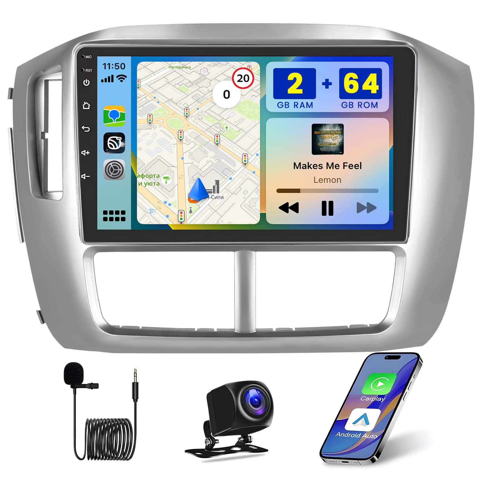 ポンタページ Amazon.com: Inefala [2+64GB] Android 15 Car Radio for Honda Pilot