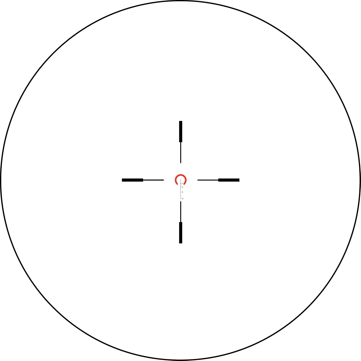 Trijicon VCOG 1-6x24 Horseshoe Dot Crosshair .308/175 Riflescope