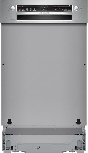 Bosch SPI2HKS42E, Série 2, Lave-vaisselle encastrable, 45 cm, 10 couverts, Home Connect, Bandeau metallic - 3