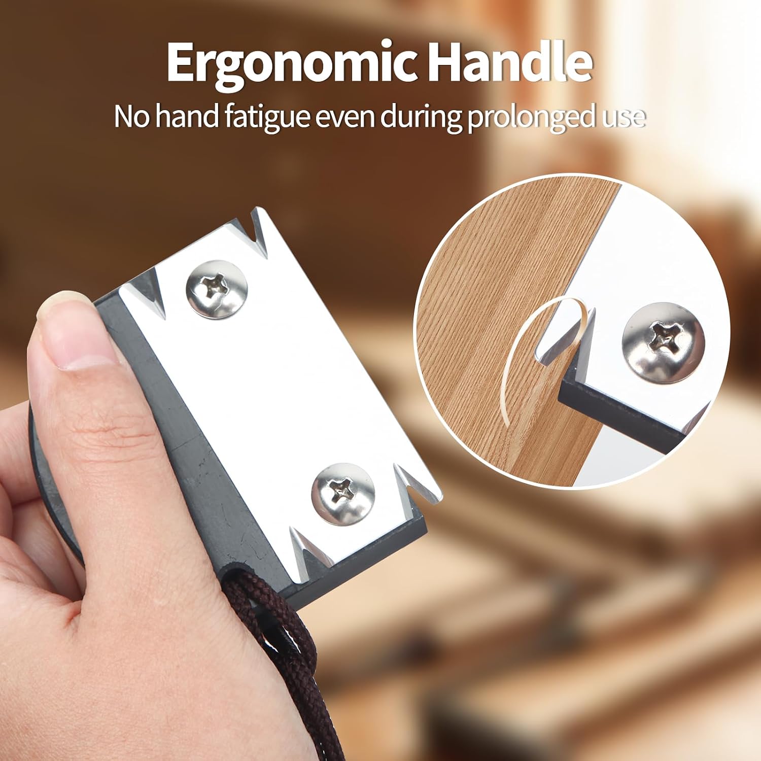 Edge Banding Trimmer, Woodworking Edge Trimmer, Hand Planer Edge Bander, Stainless Steel Blade Veneer Edge Trimmer, Mini Edge Band Cutter for Wood, PVC, ABS, Melamine, Veneer