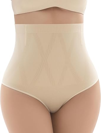Tummy Control Shapewear for Women, High Waisted Body Shaping Underwear Briefs, Seamless Panty Girdle