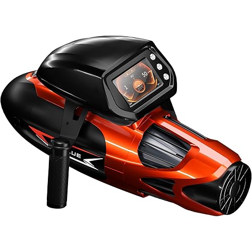 sublue Vapor Pump-Jet Underwater Scooter 3 Gear Speed 60 Minutes 6.21mph 46lbf for Free Diving Scuba Diving Snorkeling Recreational Toys for Yachts and Boats