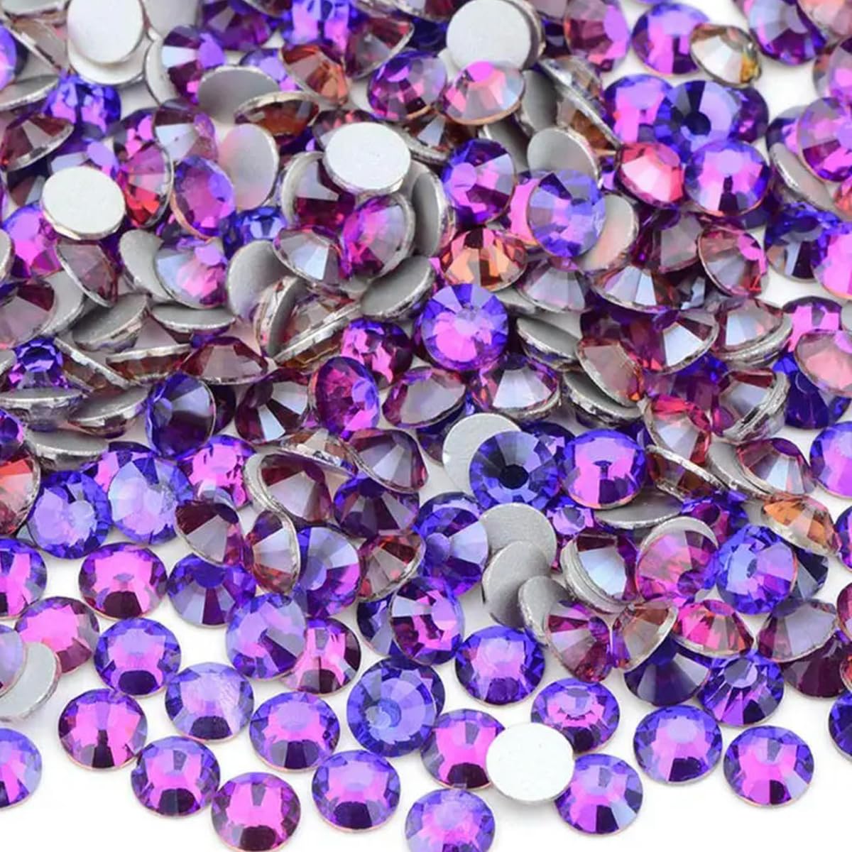 CIVIOOH SS6 SS8 SS10 SS12 SS16 SS20 SS30 Flatback Glass Rhinestones Clear Crystal AB Nail Strass Non-Hotfix Stone DIY Crafts