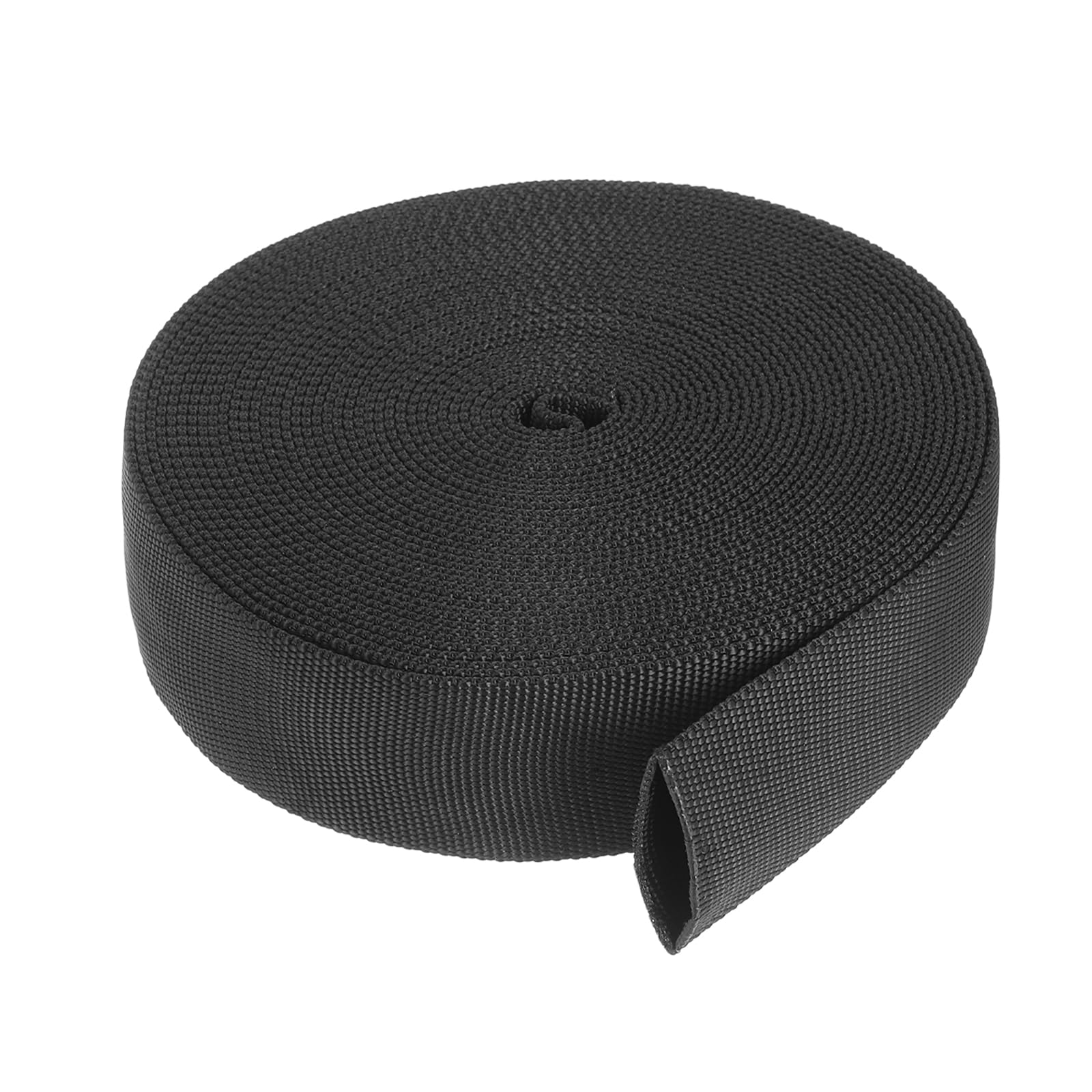 sourcing map Nylon Protective Hose Sleeve 24mm ID 10 Meters Cable Cover Sheath Protection Hydraulic Hose Wrap for Welding Cord Tig Torch Hydraulic, Black