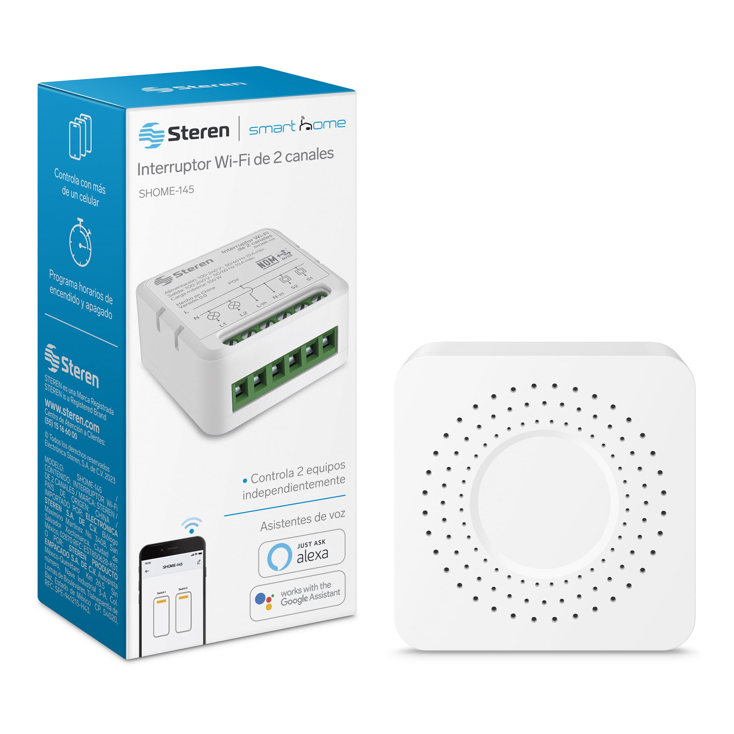 Steren Enchufe Doble Wifi Steren Comprar Repetidor Wifi Repetidor