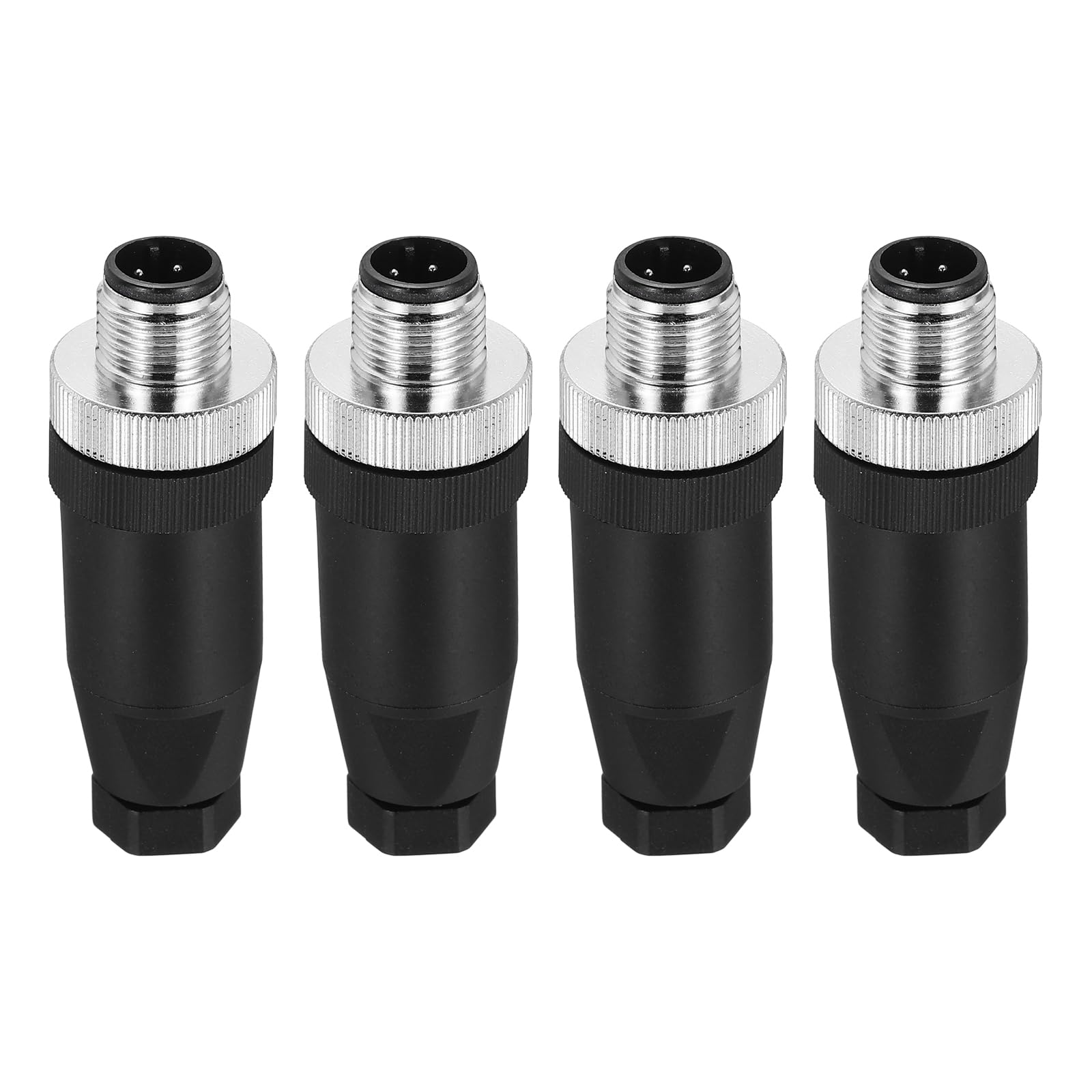 Conectores circulares M12 impermeables IP67 para instrumentación y computadoras
