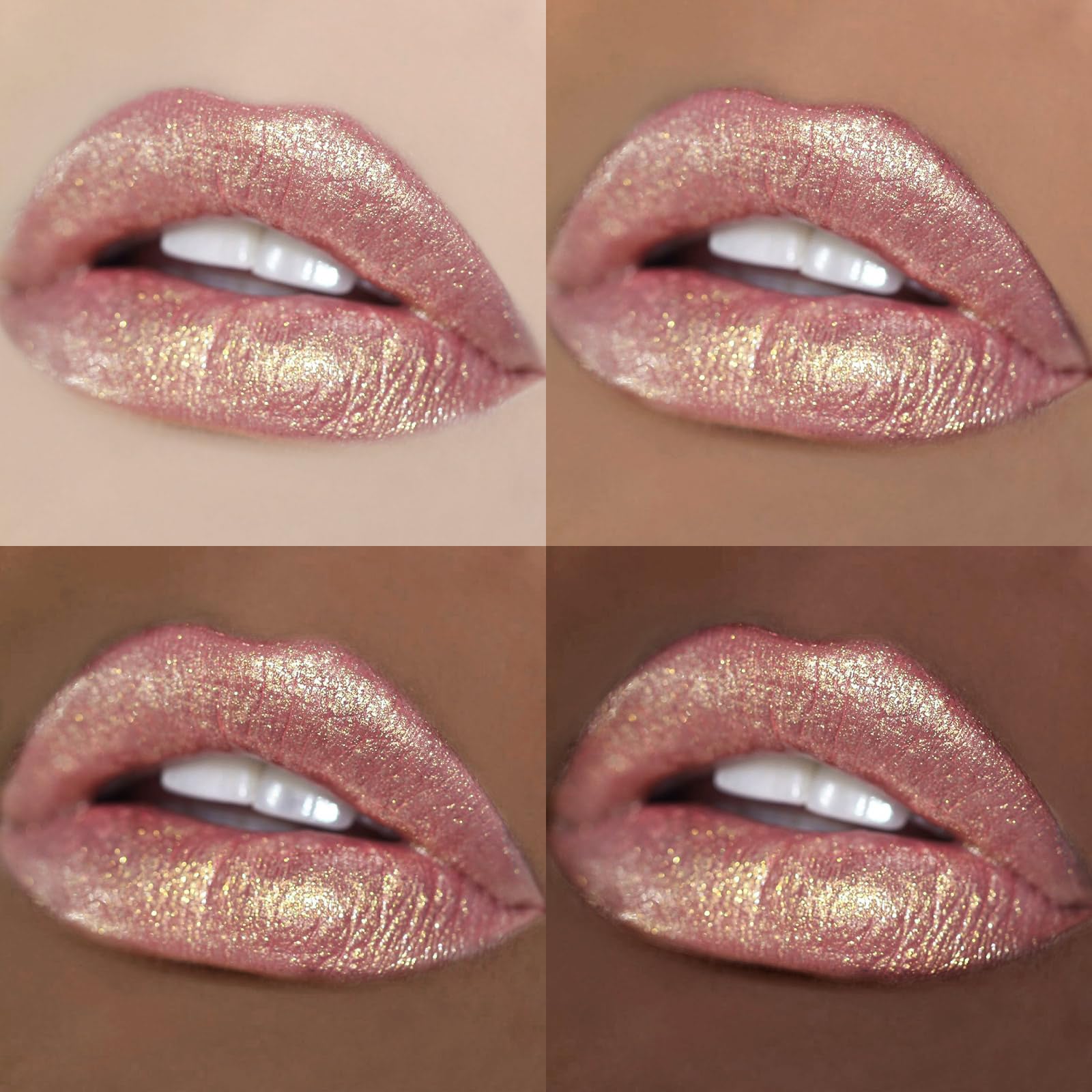 FOCALLURE Lápiz labial hidratante, el brillo opal proporciona un alto brillo e ingredientes hidratantes para labios que se sienten cómodos y se ven más llenos sin demasiado
