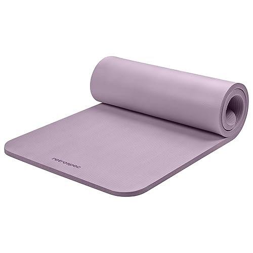 Retrospec Solana Yoga Mat 1" Thick w/Nylon Strap for Men
