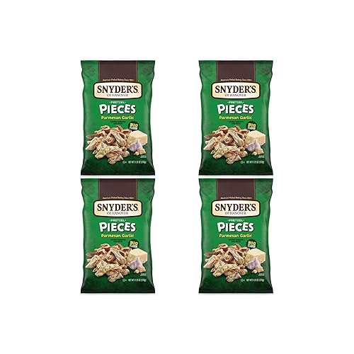 Miniatura 54 de Snyder de relleno de Hannover Pretzels, mantequilla de cacahuete, 10 Onza (Pack de 10)