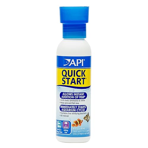API QUICK START Freshwater and Saltwater Aquarium Nitrifying Bacteria 4-Ounce