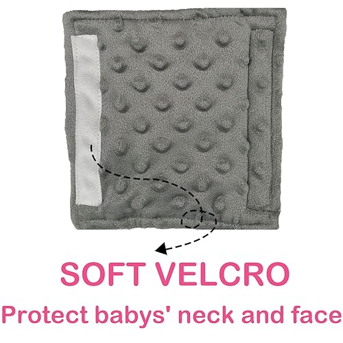 Miniatura 77 de Funda para el cuello del asiento del coche del bebé, Funda de la correa del asiento del coche, Cojines de cinturón de seguridad, Protectores