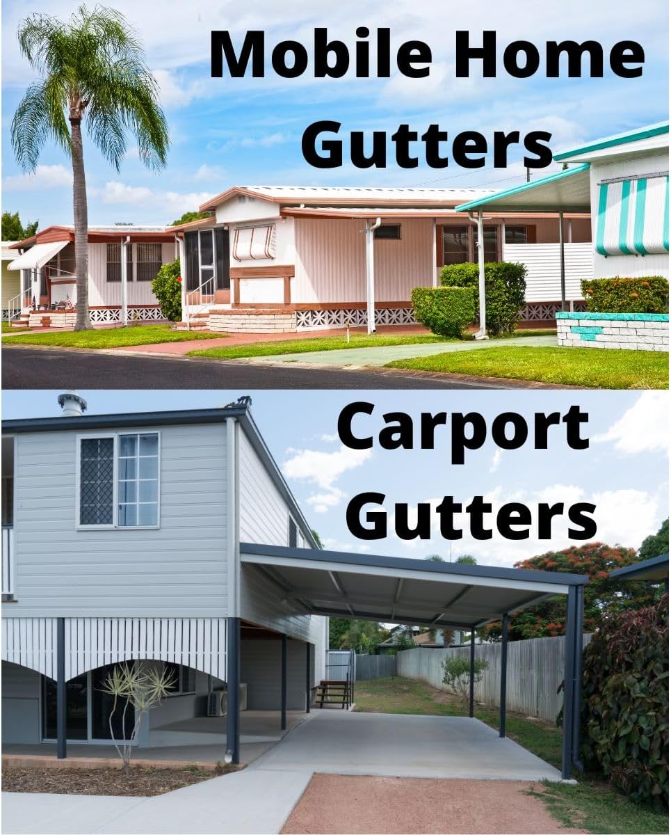 GutterBrush Gutter Guard - 2.25" Diameter| 30 Ft. Pack for Narrow Gutters, Carports, Mobile Homes, Sunrooms, Mini Gutters & Specialty Drainage Channels - DIY Leaf Filter, No Tools Needed - Made in USA