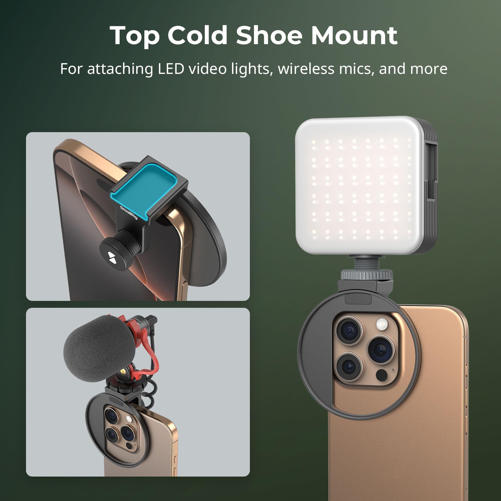 SmallRig Adattatore universale per filtro filettato da 67 mm