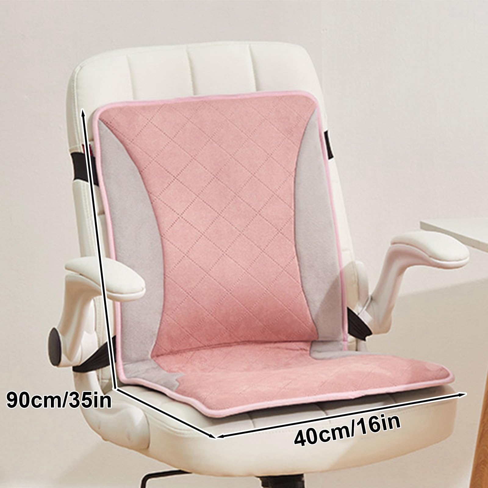 Almohadillas Electricas,Esterilla Calor con 9 Niveles de Calor y 3 Ajustes de Temporizador, Mantita Electrica para la Espalda y Las Caderas(Pink)