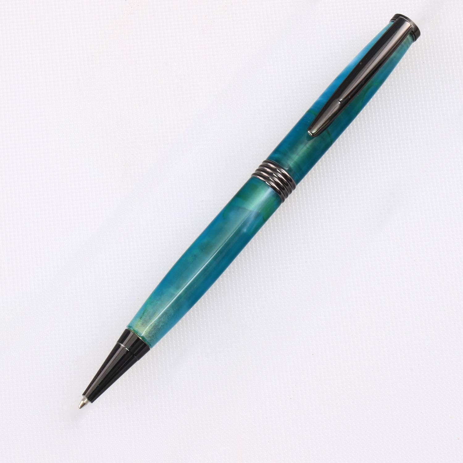 Legacy Woodturning Streamline Pen Kit - Variety, 10 Pack, Includes 2 Gun Metal, 1 each of Chrome, Copper, Gold, Silver, Antique Bronze Polish, Titanium Gold, Black Titanium, Platinum
