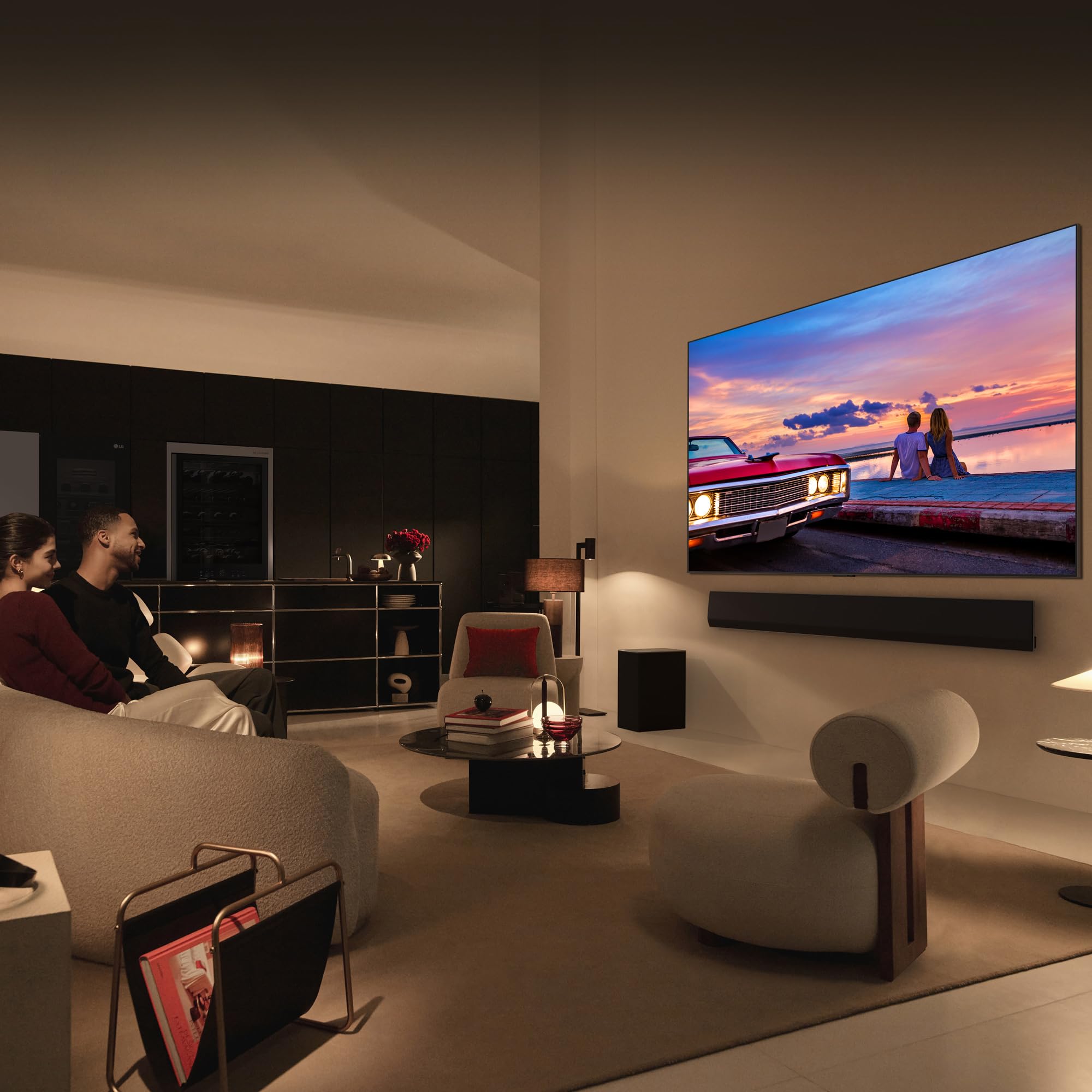 LG OLED55G46LS, 55", OLED EVO* 4K, Serie G4, Smart TV, WebOS24, Procesador a11, Dolby Vision, Dolby Atmos, webOS 24, 3840X2160,TV Gaming, 144 Hz, Negro