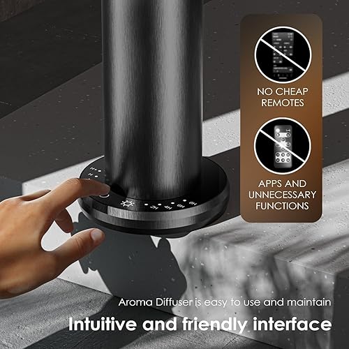Miniatura 4 de Difusor de aceite esencial sin agua, difusores de aromaterapia, difusores de aroma para el hogar, habitación grande, difusor de aroma de hotel, 1000