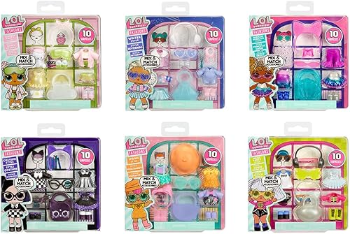 Miniatura 3 de LOL Surprise Fashion Packs Estilo Primavera  6 estilos únicos cada uno con (3) trajes, (2) pares de zapatos, (4) accesorios  Mezcla y combina