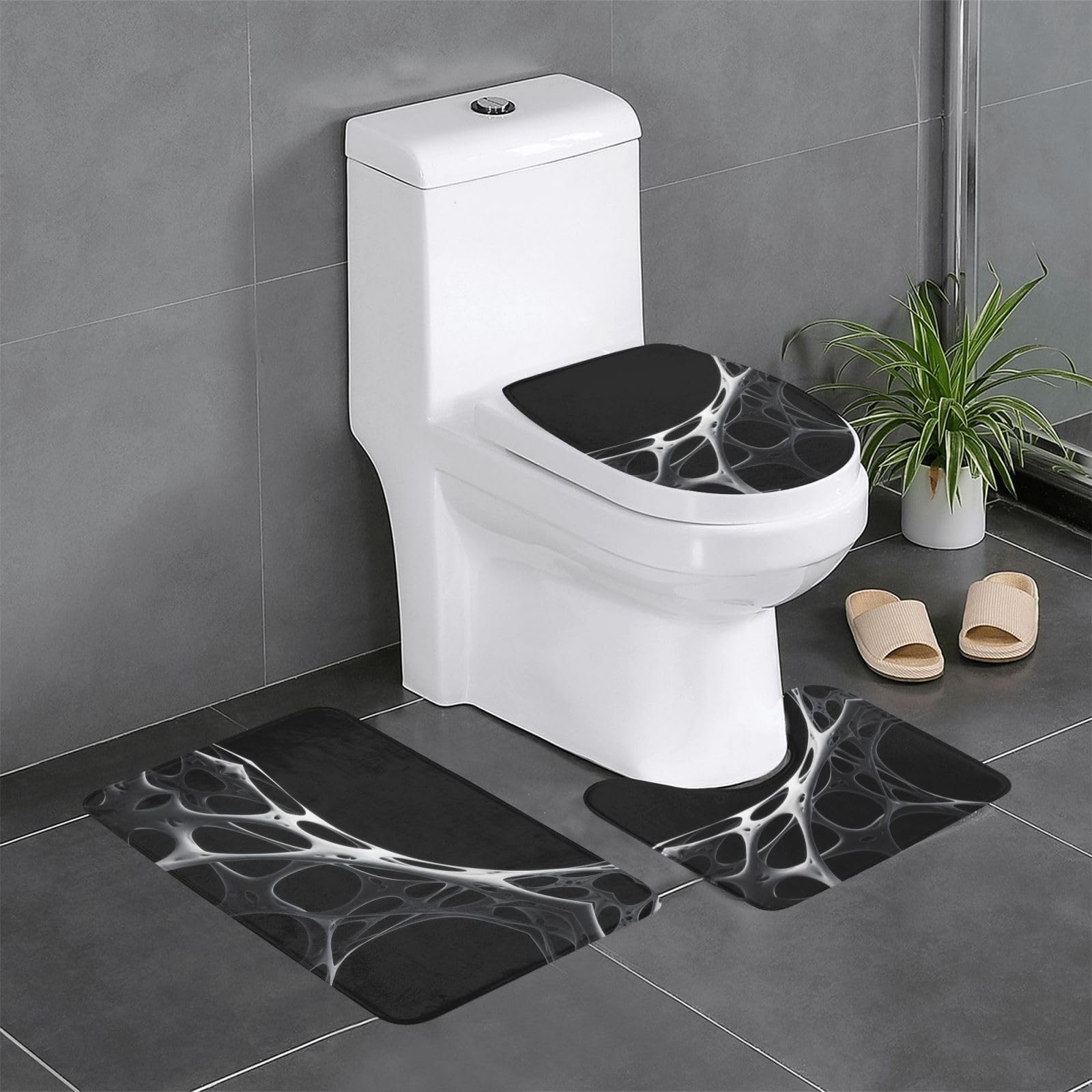 Tapis de salle de bain antidérapants pour éviter les glissades et sols mouillés