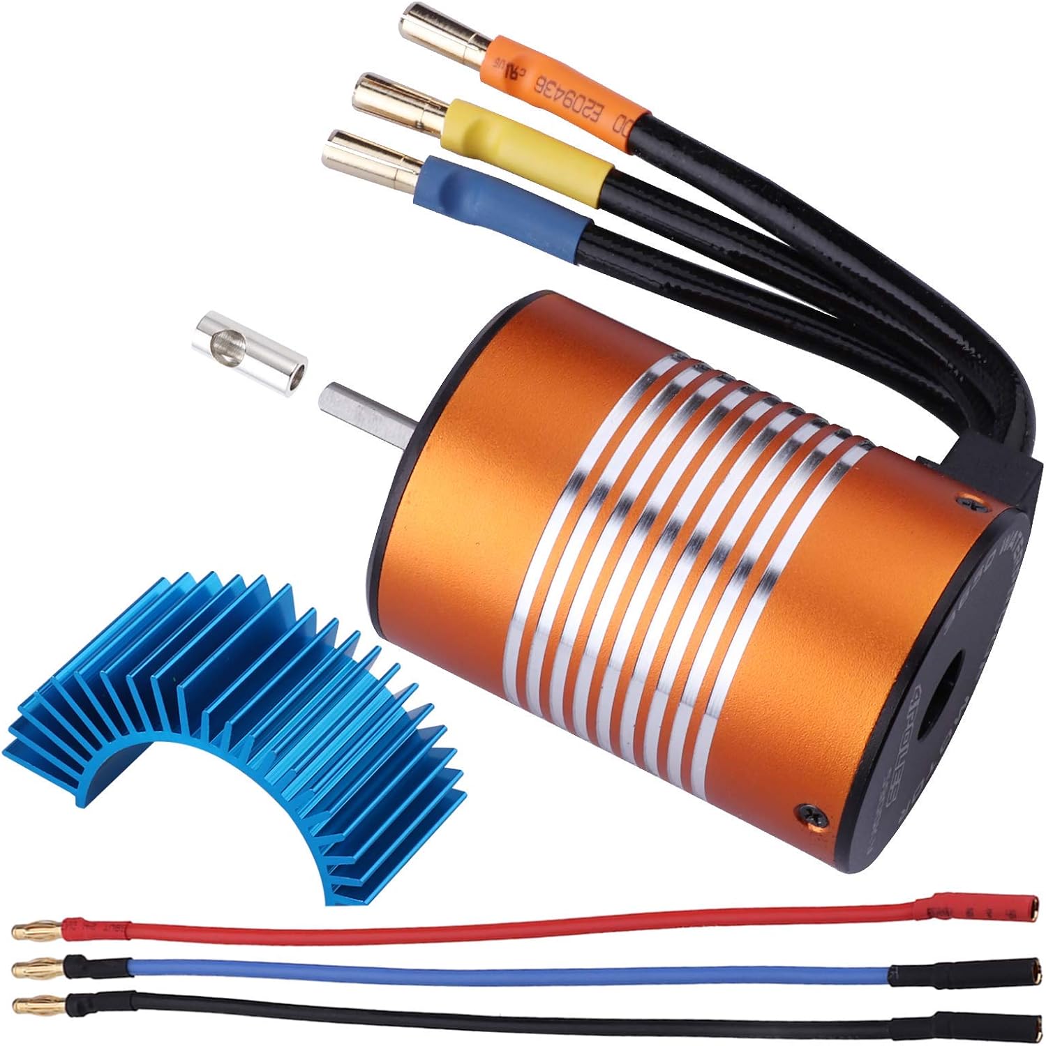 HobbyPark 540 Brushless Motor 5900KV 3.175mm Shaft w/Heatsink Upgrades for 1/10 RC Car Truck Traxxas Slash 2WD 4x4 Redcat Volcano EPX Arrma Granite ECX Losi - Image 3