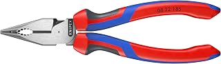 KNIPEX Tools 08 22 185 Needle-Nose Combination Pliers, 7-1/4"