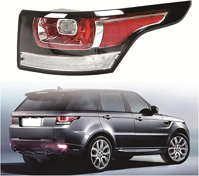 Tail Light Assembly Replacement for 2014 2015 2016 2017 Range Rover Sport Rear Brake Lamp Right Passenger Side LR061588