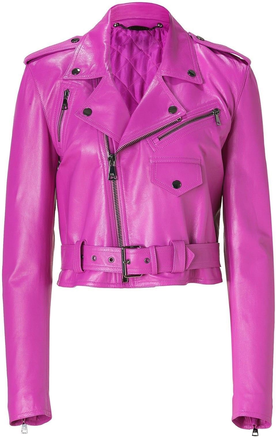 Koza Leathers Women's Lambskin Leather Jacket KW007