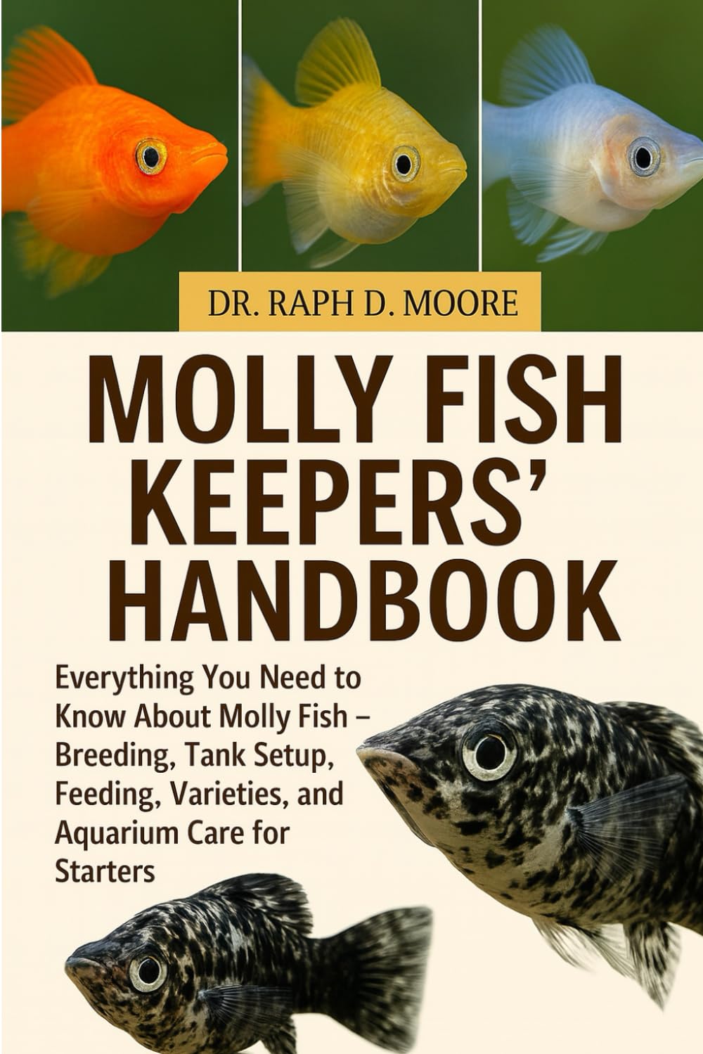 MOLLY FISH KEEPERS’ HANDBOOK: Everything You Need to Know About Molly Fish – Breeding, Tank Setup, Feeding, Varieties, and Aquarium Care for Starters