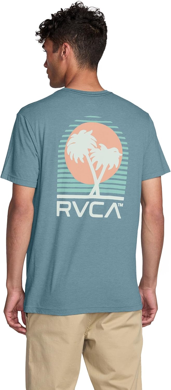 RVCA Mens Men's Puerto Nuevo Ss Short Sleeve Tee - Image 4