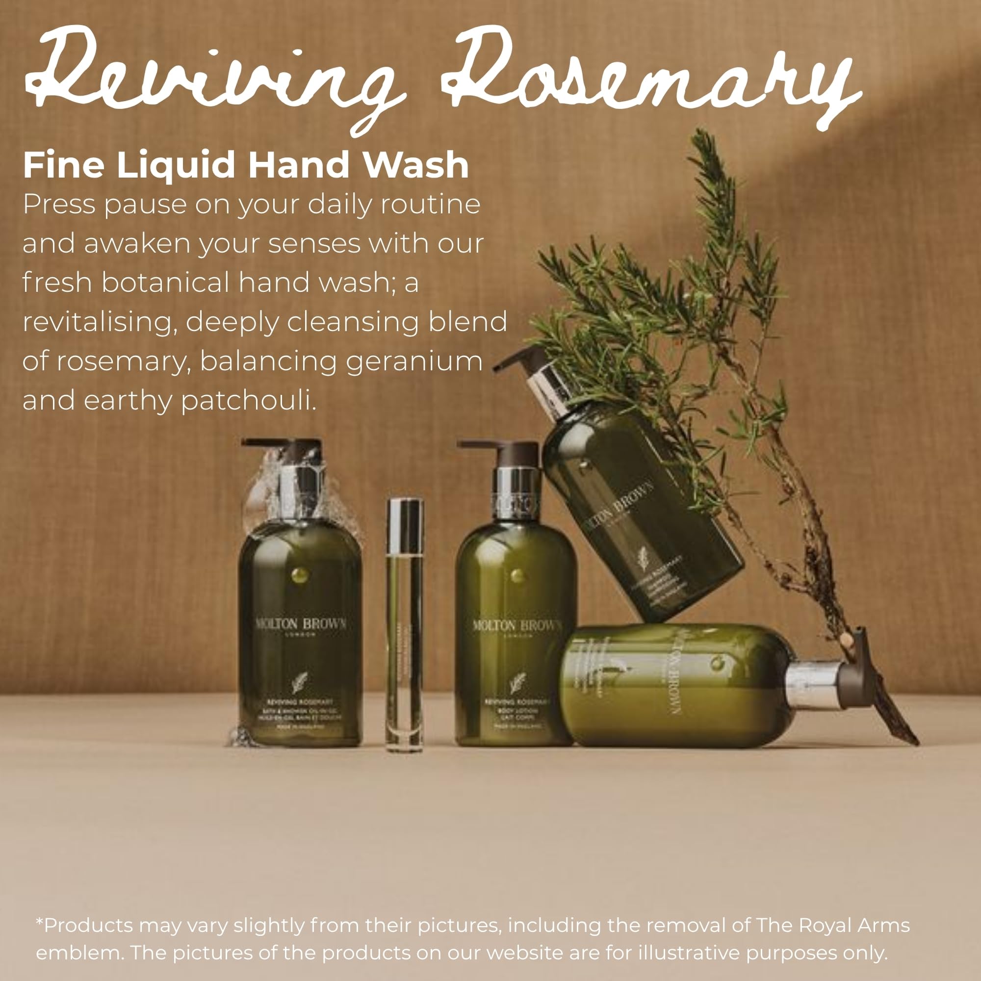 Molton Brown Rosmarino Fine Liquid Hand Wash 300 ml