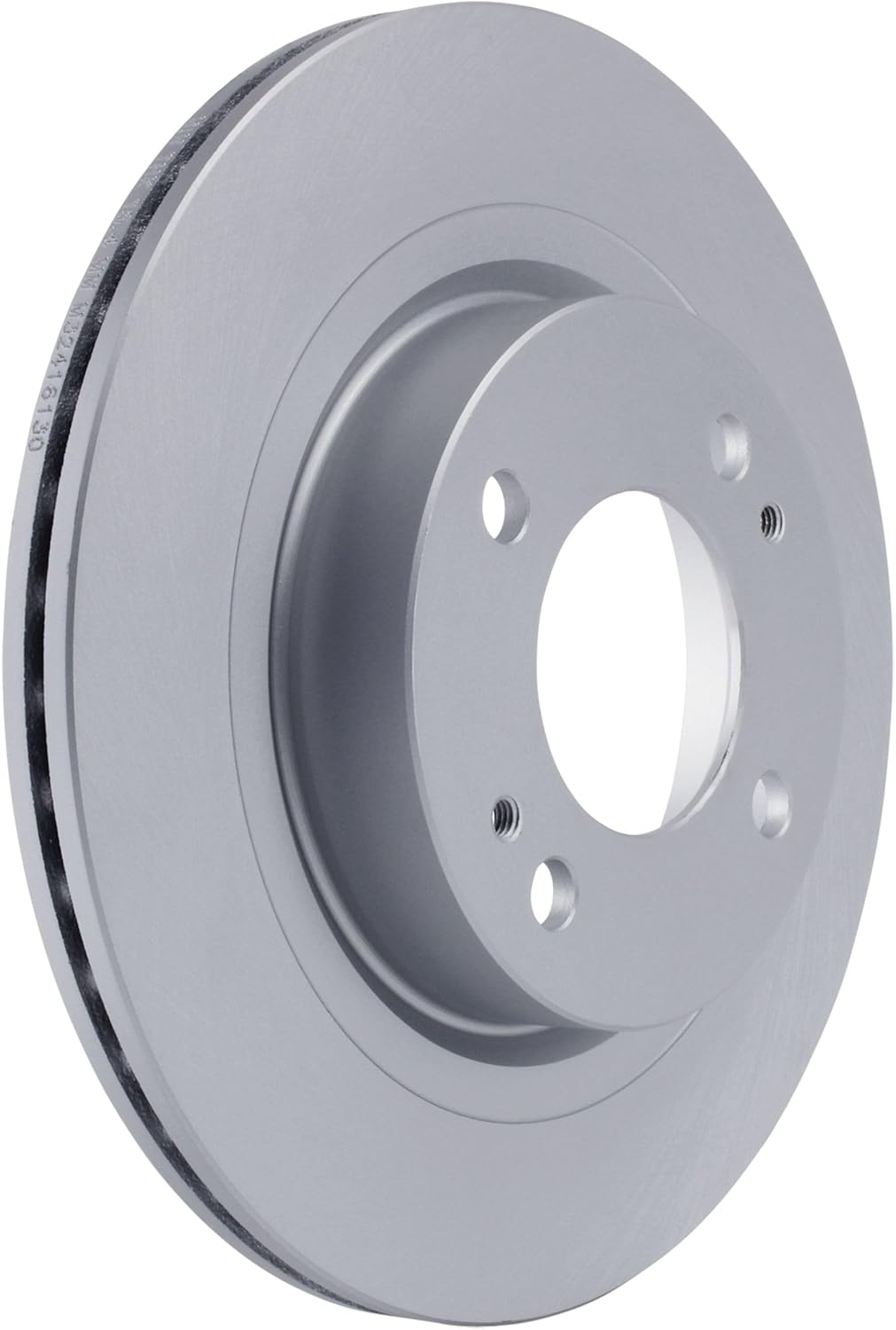 QUALITY-BUILT Front Brake Rotor, Black Series BR30095G, Compatible with 2016-2024 Dodge/Mitsubishi (Attitude,Mirage,Mirage G4)